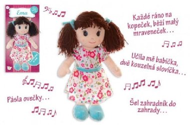 Panenka Ema hadrov ply esky mluvc a zpvajc - 