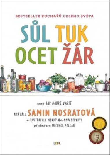 Sl, tuk, ocet, r aneb jak dobe vait - Samin Nosrat