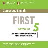 Cambridge English First 5 Audio CDs (2) : Authentic Examination Papers from Cambridge ESOL - kolektiv autor