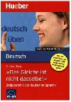 Deutsch ben Taschentrainer: Das Gleiche ist nicht dasselber - Stang Christian