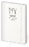Diář 2019 kapesní My White - Helma