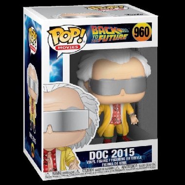 Funko POP Movie: BTTF S4 - Doc 2015 - neuveden