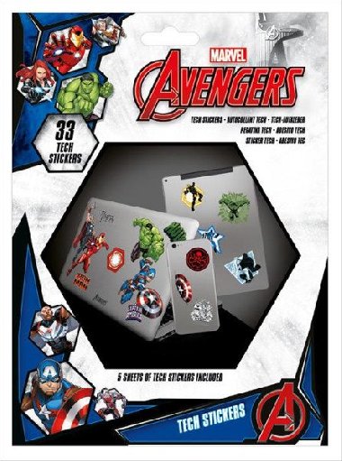 Sada samolepek, Avengers - neuveden