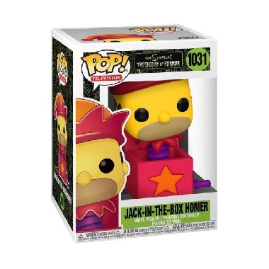 Funko POP Animation: Simpsons - Homer Jack-In-The-Box - neuveden