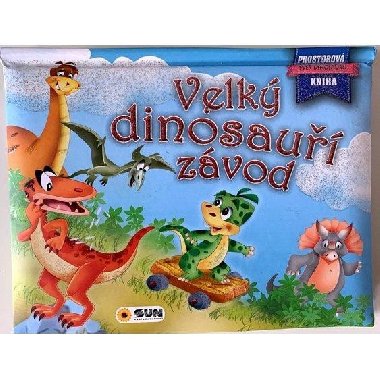Velk dinosau zvod - Prostorov kniha - neuveden