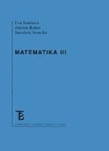 Matematika III. (3. vydn) - Jonov Eva