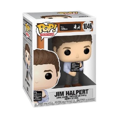 Funko POP TV: The Office S3 - Jim w/Nonsense Sign - neuveden