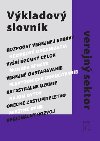 Vkladov slovnk Verejn sektor - 