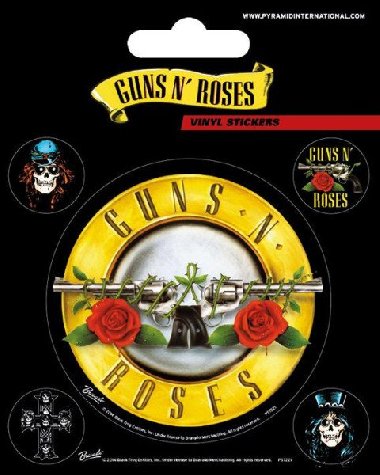 Samolepky Guns N' Roses - 