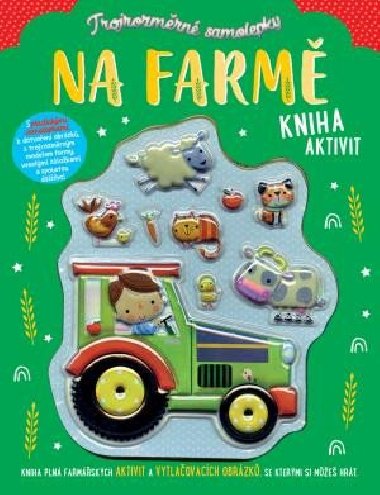 Trojrozmrn samolepky Na farm - Stuart Lynch