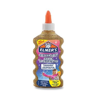 ELMERS Lepidlo Glitter Glue zlat - neuveden