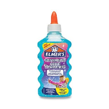 ELMERS Lepidlo Glitter Glue modr - neuveden