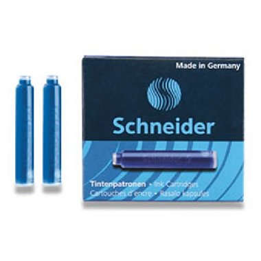 Inkoustov bombiky Schneider, 6 ks ern - neuveden
