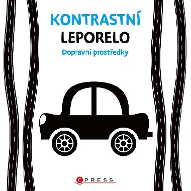 Kontrastní leporelo: Dopravní prostředky - kolektiv