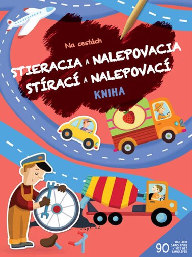 Strac a nalepovac kniha Na cestch - YoYo Books
