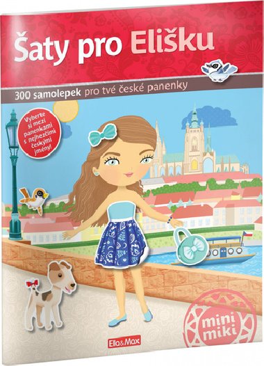 Šaty pro Elišku - 300 samolepek pro tvé české panenky - neuveden