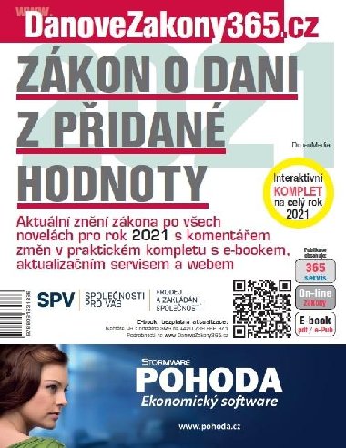 Zkon o dani z pidan hodnoty 2021 - 