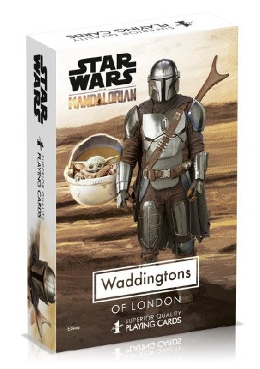 Hrac karty Waddingtons Star Wars: The Mandalorian - neuveden
