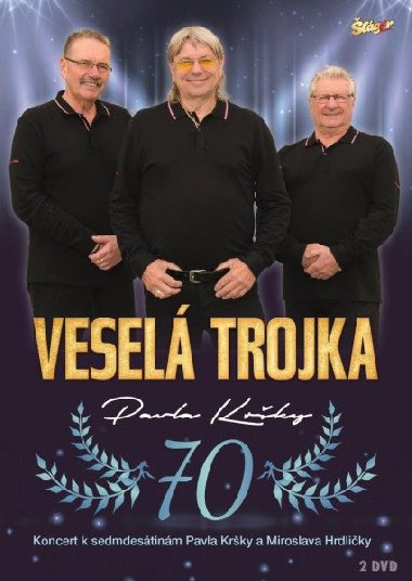 Koncert 70 - 2 DVD - Vesel Trojka
