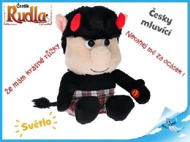 ertk Rudla plyov 20cm sedc na BO esky mluv - neuveden