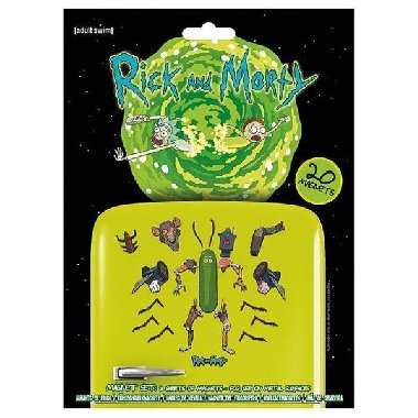 Sada magnetek Ricky a Morty - neuveden