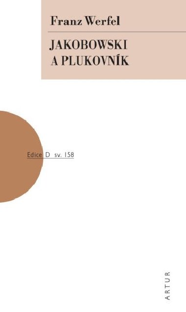 Jakobowski a plukovnk - Franz Werfel