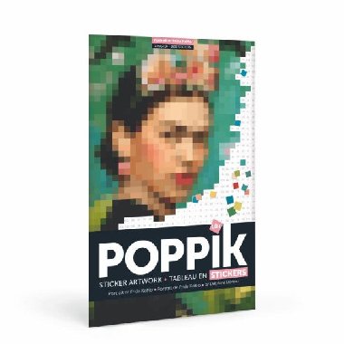 Poppik Samolepkov plakt - FRIDA KAHLO (Portrt) - neuveden
