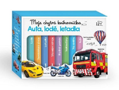 Moje chytr knihovnika - Auta, lod, letadla - Slovart