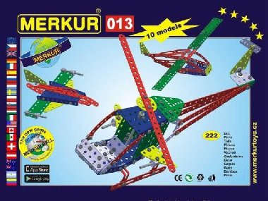 Merkur 013 Vrtulnk 222 dl, 10 model - Merkur
