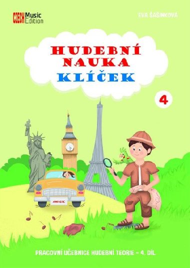 Hudebn nauka Klek 4 - Pracovn uebnice hudebn teorie 4.dl - ainkov Eva