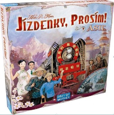 Jzdenky prosm! mapa ASIE - rozen - neuveden