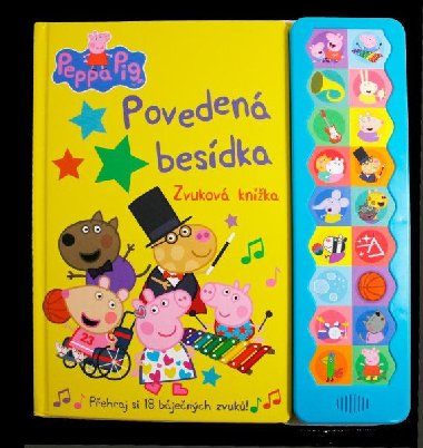 Peppa Pig - Poveden besdka: Knka s 18 skvlmi zvuky! - Egmont