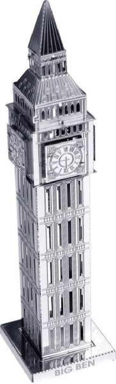 Metal Earth 3D kovov model Big Ben - neuveden