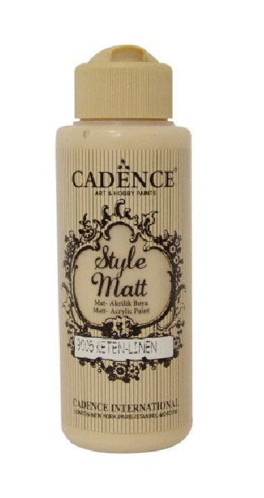 Cadence Matn akrylov barva Style Matt 120 ml - len - neuveden