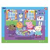 Peppa Pig ve kolce: puzzle deskov 40 dlk - neuveden