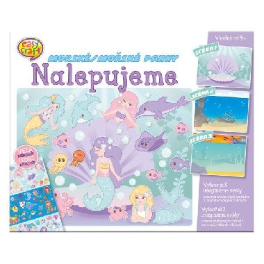 Kreativni sada Obrzky z nlepek - Moe - neuveden