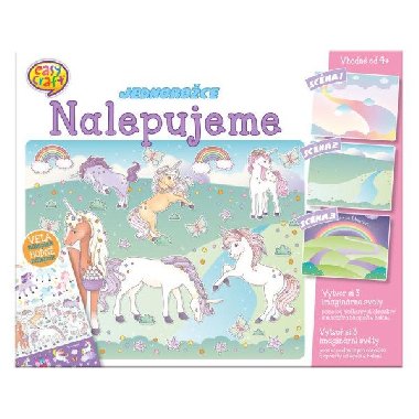 Kreativni sada Obrzky z nlepek - Jednoroci - neuveden
