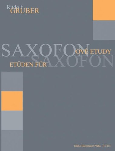 Saxofonov etudy - Rudolf Gruber
