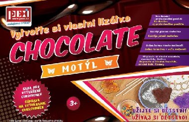 PEXI CHOCOLATE ART / Vytvote si vlastn lztko - Motl - neuveden