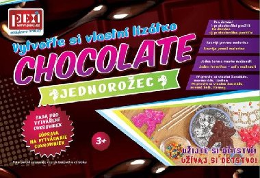 PEXI CHOCOLATE ART /  Vytvote si vlastn lztko- Jednoroec - neuveden