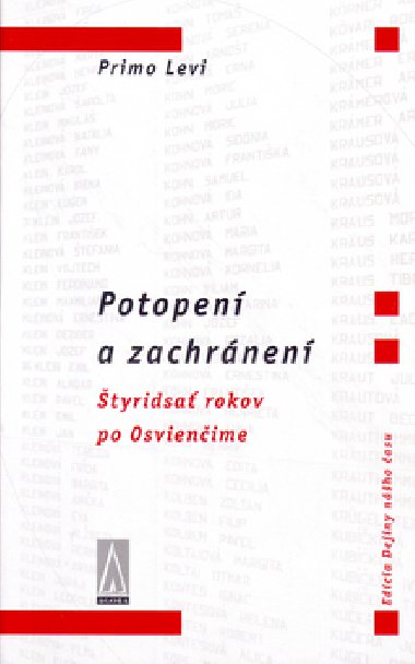 Potopen a zachrnen - Primo Levi