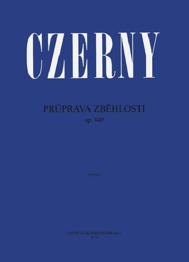 Prprava zbhlosti - Carl Czerny