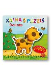 Kniha s puzzle teniatko - 