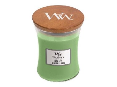 WoodWick Hemp & Ivy svíčka váza 275g - neuveden