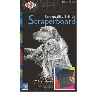 Essdee Przdn krabac folie se krabky 15,2 x22,9 cm 10 ks - neuveden