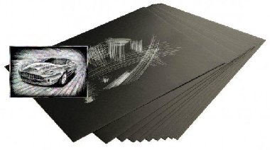 Essdee krabac folie - holografick 22,9 x 15,2 cm 10 ks - neuveden