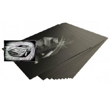 Essdee krabac folie - holografick 30,5 x 22,9 cm 10 ks - neuveden