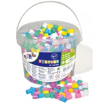 Playbox Korlky zaehlovac 950 ks XL pastelov barvy - neuveden