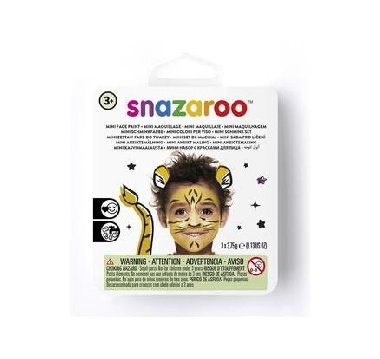 Snazaroo Mini sada barev na obliej - tygr - neuveden