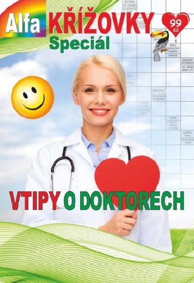 Křížovky speciál 1/2021 - Vtipy o doktorech - Alfasoft